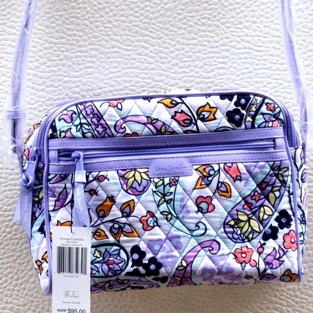 Vera Bradley Purple Floral Women's Bag